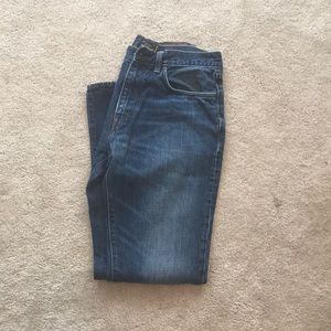 MENS J Crew Slim Straight Jeans